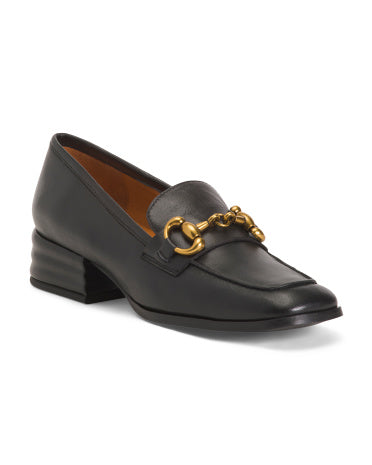 SAINT G Leather Jacqueline Loafers
