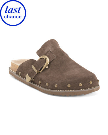 CUSHIONAIRE Suede Bronco Dırnaqlaşdırılmış Kloq Ayaqqabısı