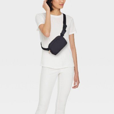 Universal Thread Essential Belt Crossbody Çanta - Qara