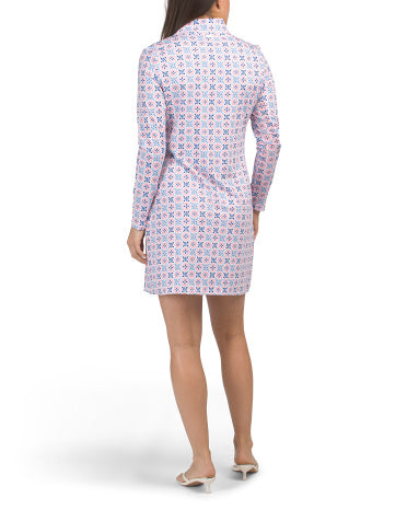 PALM HOUSE UPF 50 Quarter Zip Mini Geyim