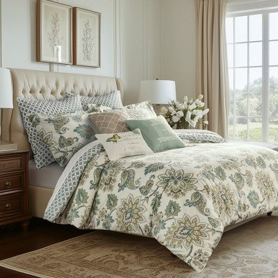 Levtex Home Palladium Boz Tam/Queen Yataq Dəsti