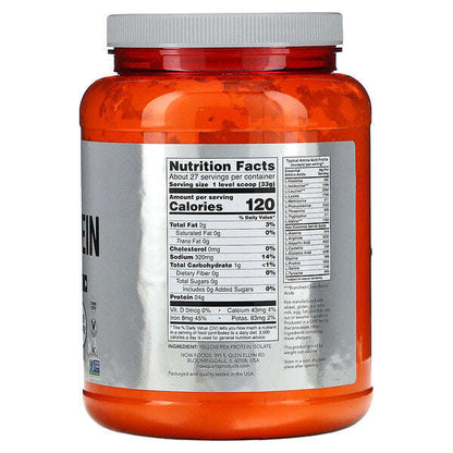 Now Foods Sports Noxud Protein Təmiz Ləzzəsiz 2 Lbs 907 G YoxYox