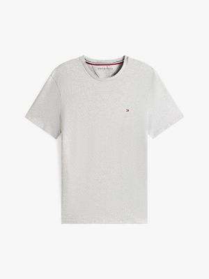 Tommy Hilfiger Dar Oturuşlu Köynək, Boz Heather