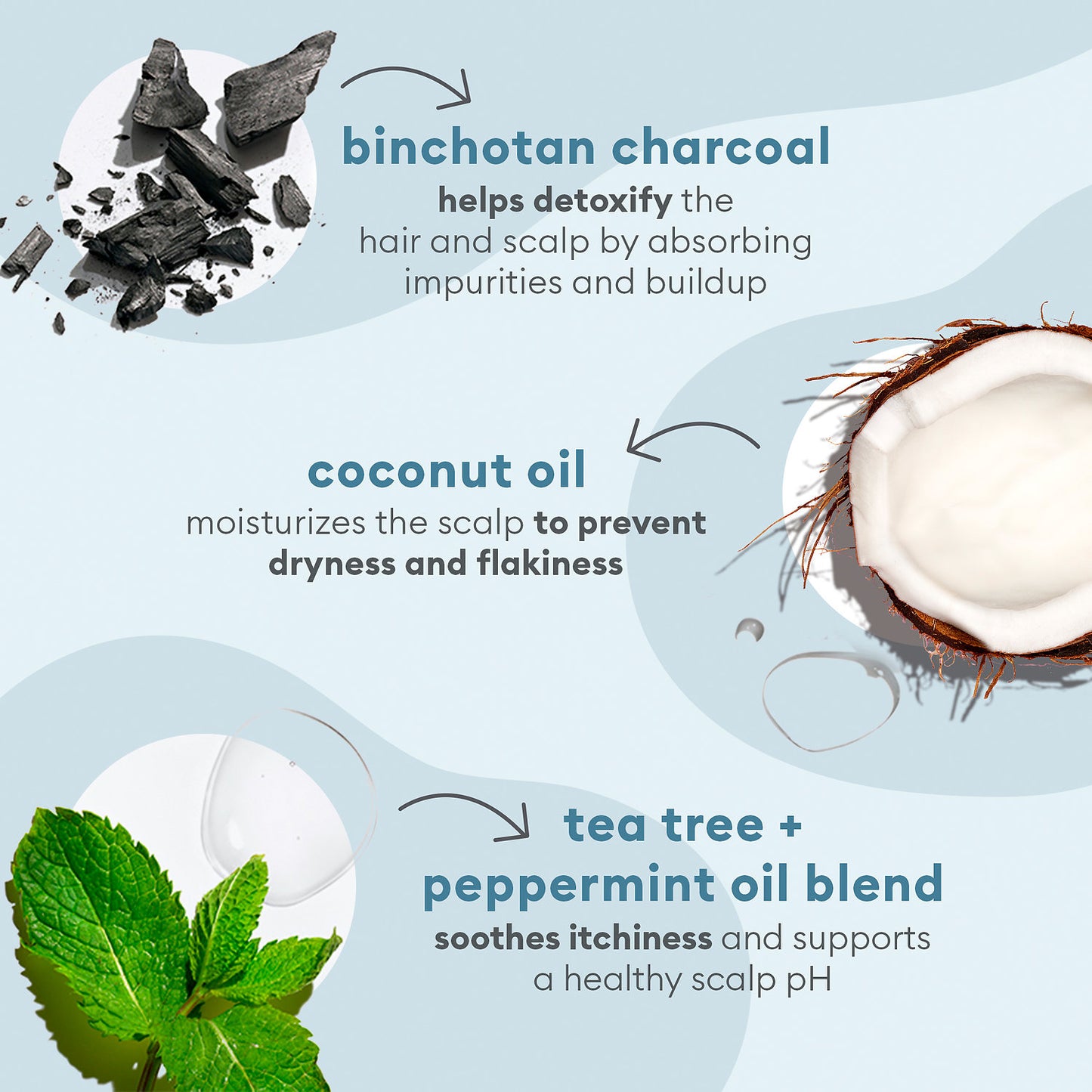 Briogeo Mini Scalp Revival Karbon + Kokos Yağı Mikro-eksfoliant Şampun
