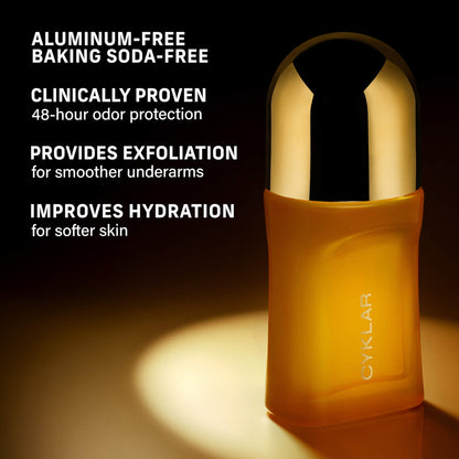 CYKLAR Vanilla Verve Mandelic Acid Parlaqlığı Arttıran Deodorant Jeli 48 Saatlıq Odor Qoruması ilə