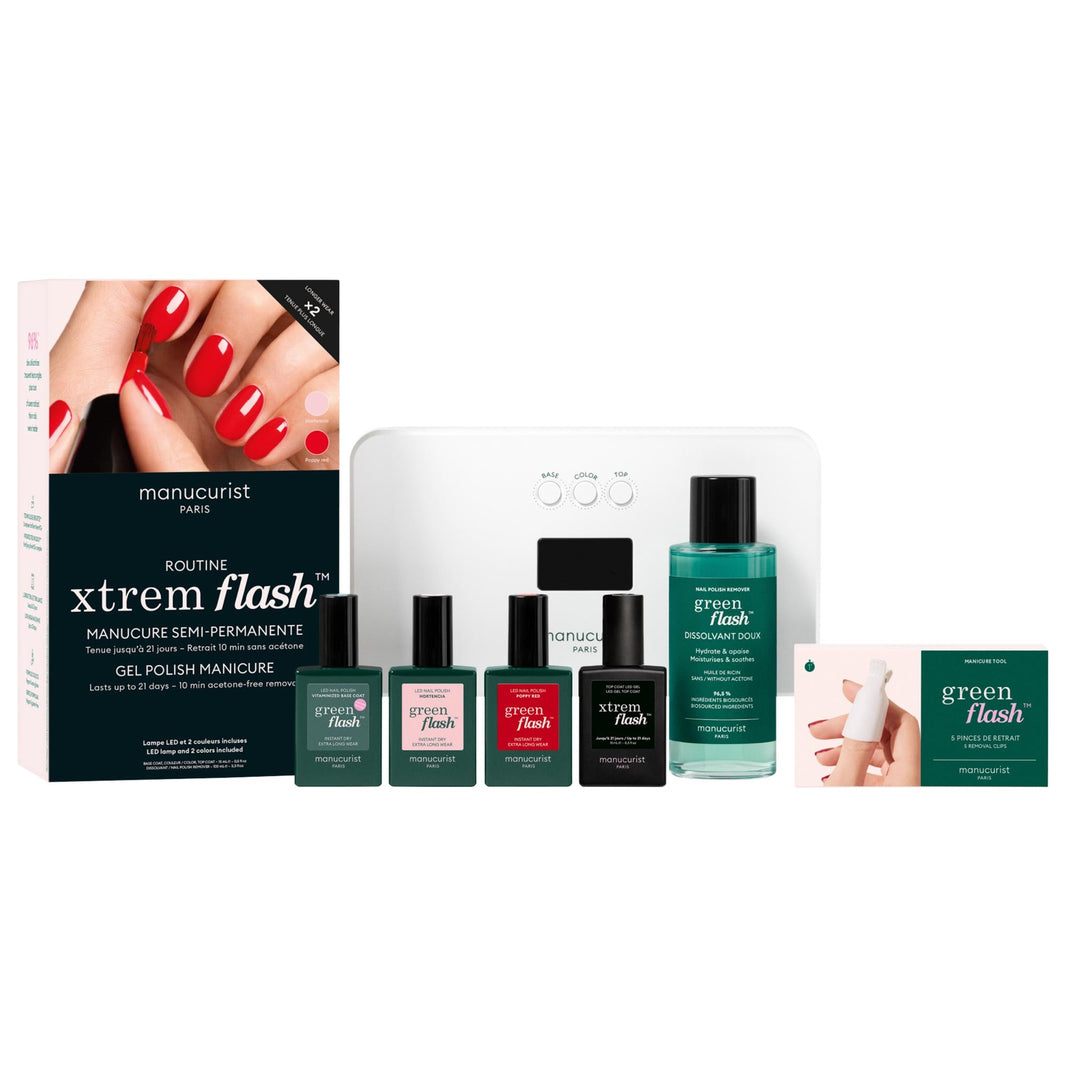 Manucurist Xtrem Flash™ Gel Tırnaq Cılası Rutini Dəsti