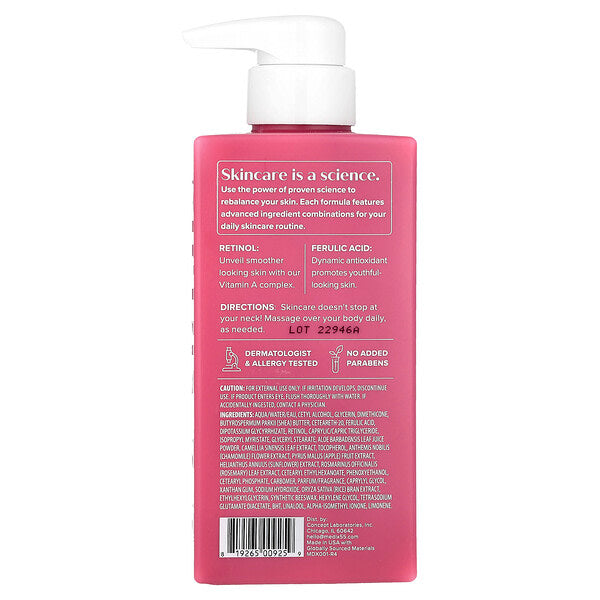 Medix 5 5 Bədən Kremi Retinol Ferulik Asid 15 Fl Oz 444 Ml