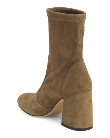 STUART WEITZMAN İspaniyada Hazırlanmış Süet Essentialist Stretch 85 Çəkmə