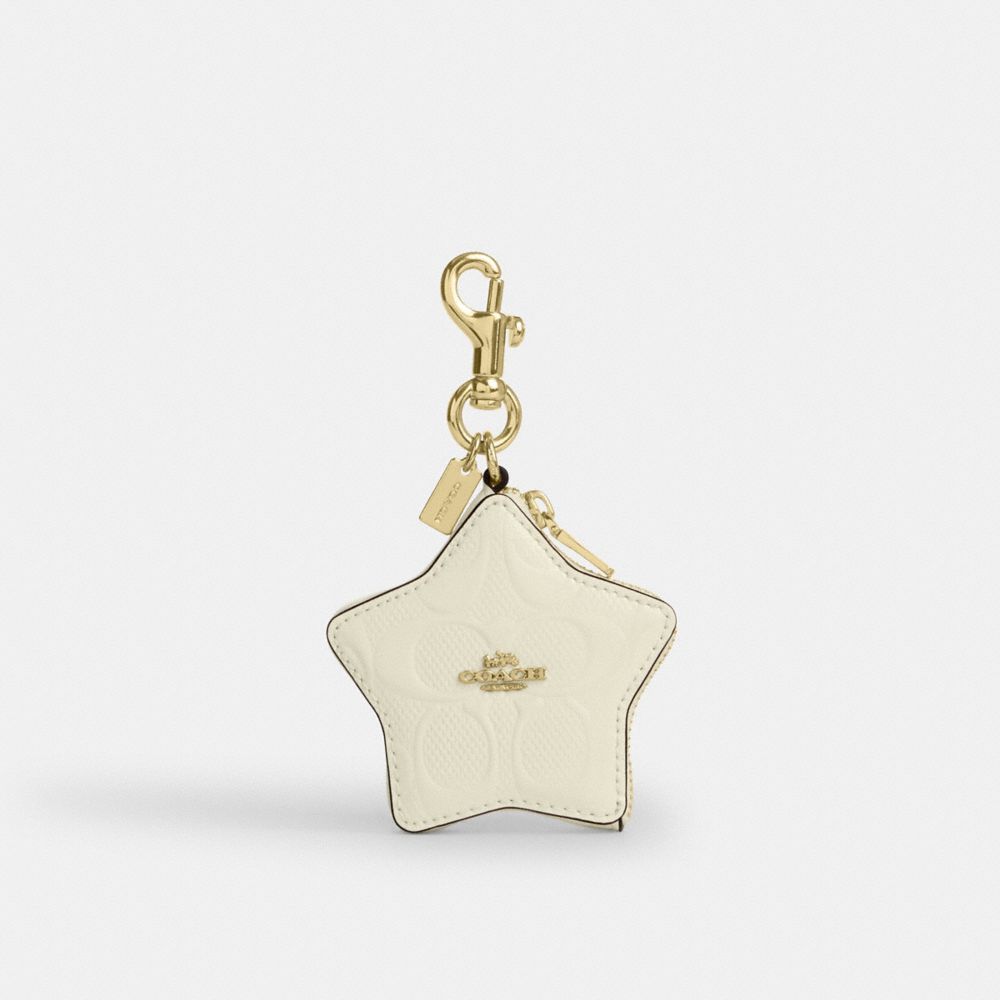 Coach Star Çanta Aksesuarı Signature Dərisindən