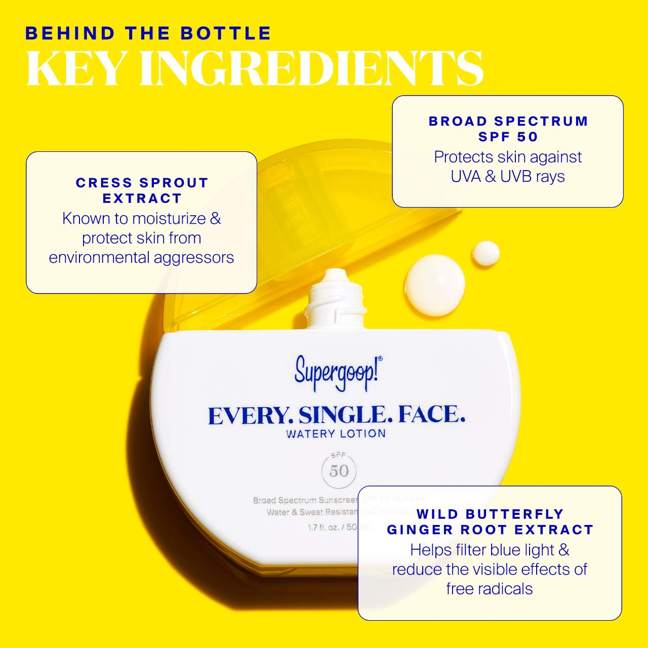 Supergoop! Every. Single. Face. Suluq Lotion Günəş Kremi SPF 50