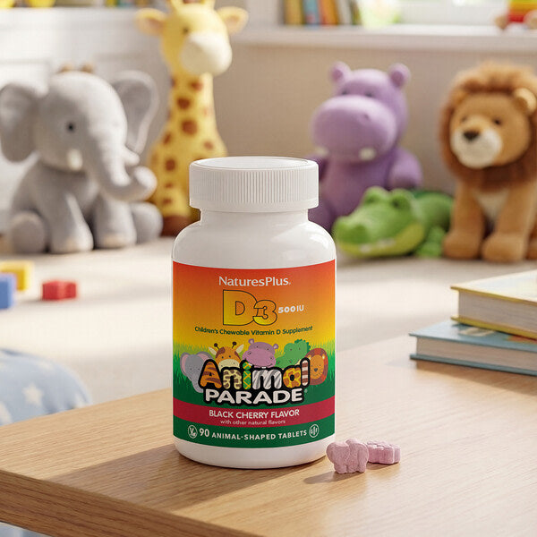 Naturesplus Animal Parade D3 Vitamini Qara Çiçək 90 Tablet
