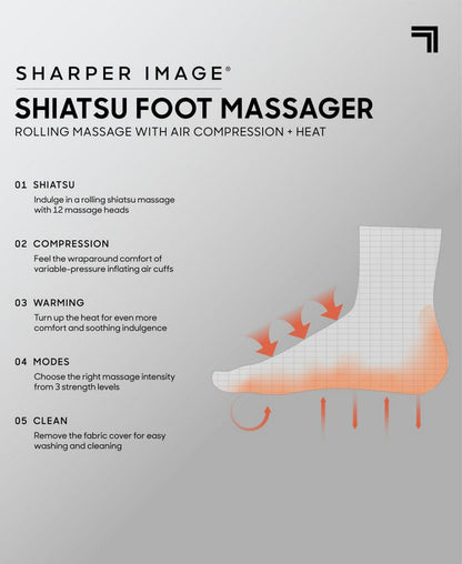 Sharper Image Şiatsu Ayaq Masajı