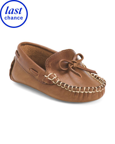 Dəri Şoför Loaferləri (Körpə Uşaq)