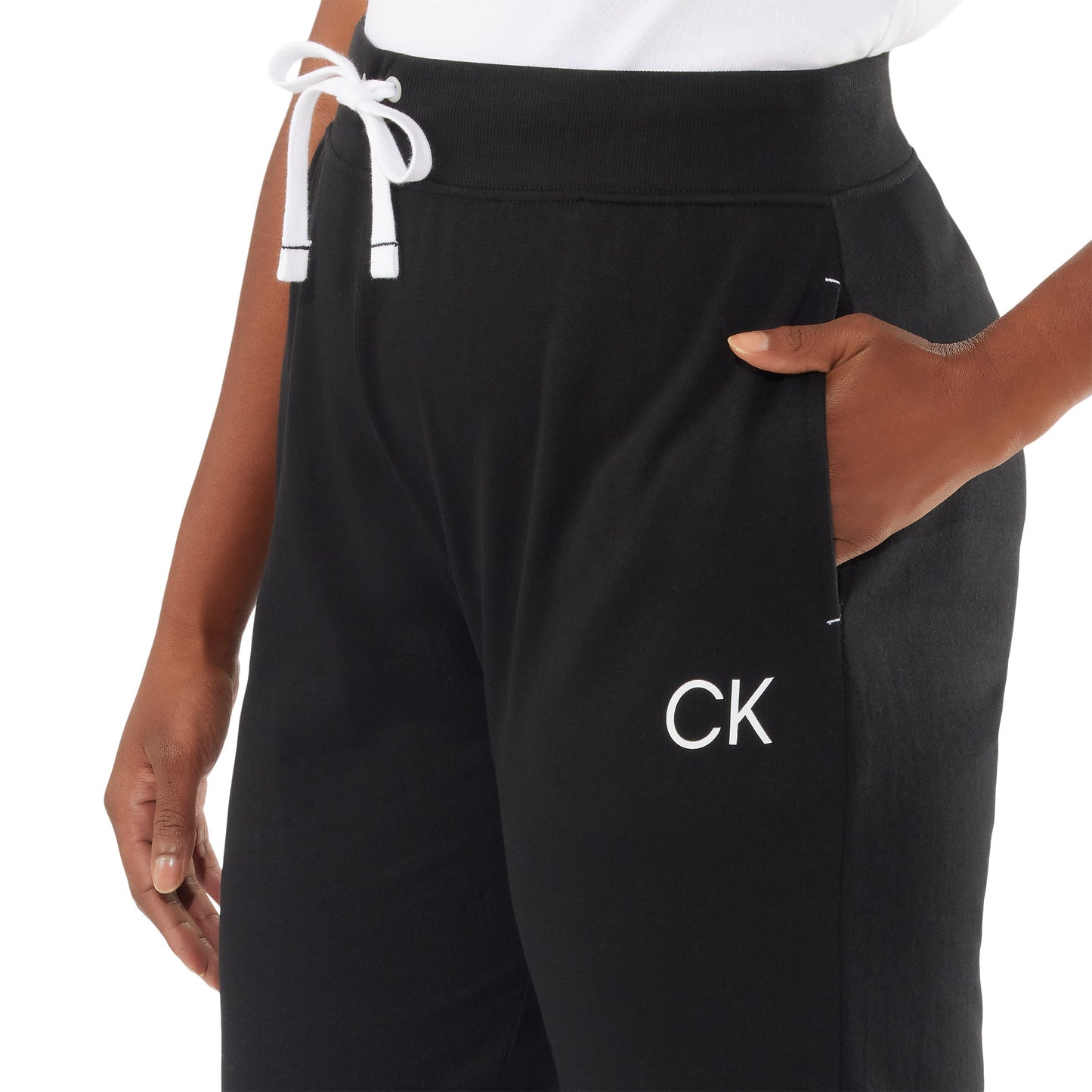 Calvin Klein Qadın Joqqer, 2-Pack, Qara, Medium