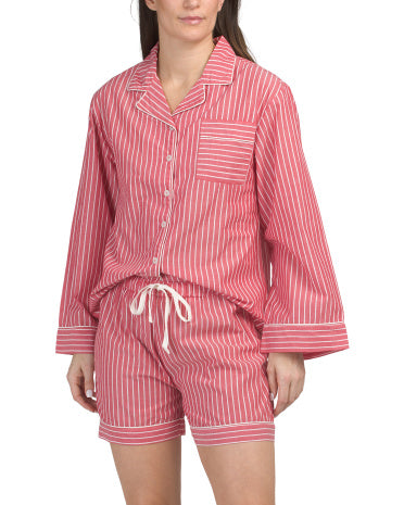 CAMBRIDGE &amp; COTTON Kişi Pijama Dəsti (Köynək və Şalvar)