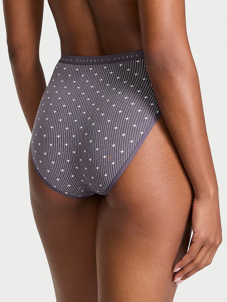 Victoria's Secret Stretch Pambıq Yüksək Bel Brief Donlar