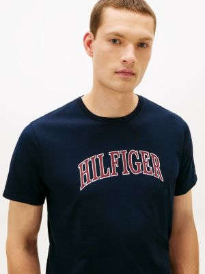 Tommy Hilfiger Hilfiger Arch Logo T-Shirt, Tünd Göy YoxYox