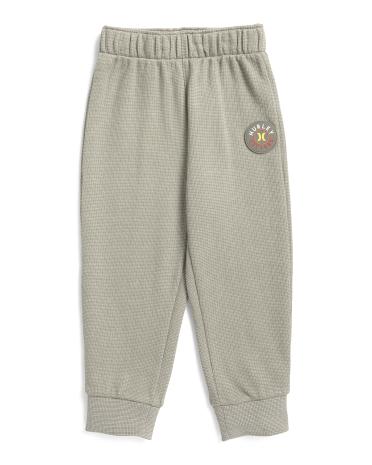 HURLEY Uşaq Oğlan Vafli Toxunuşu Jogger Şalvarları