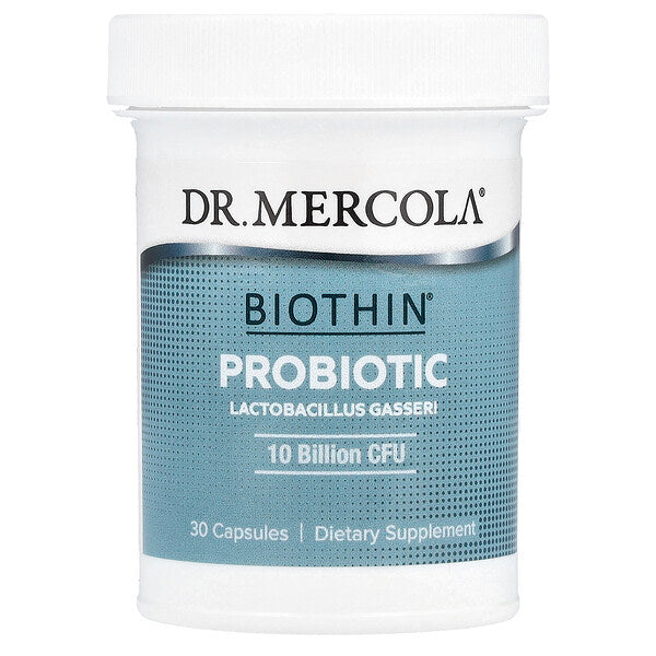 Dr Mercola Biothin Probiotic Lactobacillus Gasseri 250mg 10 Milyard CFU 30 Kapsul