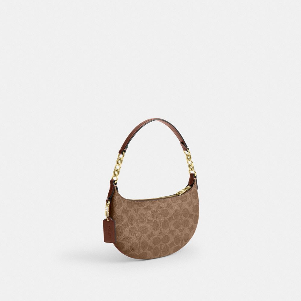 Coach Mini Payton Çantası Signature Canvas