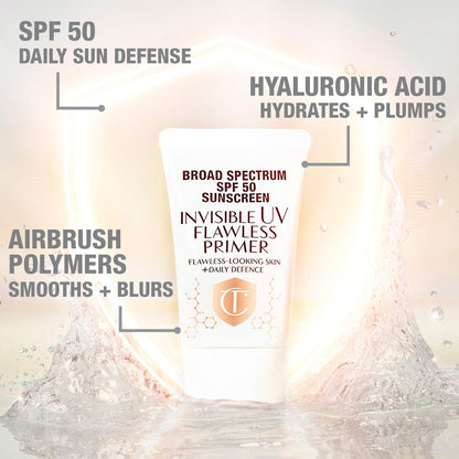 Charlotte Tilbury Yüngül Görünməz UV Kusursuz Primer SPF 50