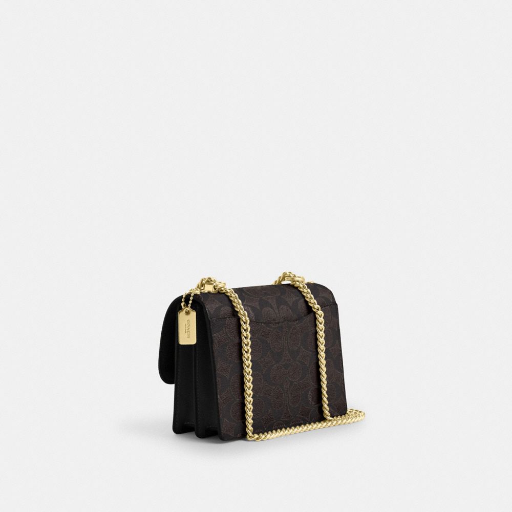 Coach Mini Klare Çapraz Çanta Signature Canvas