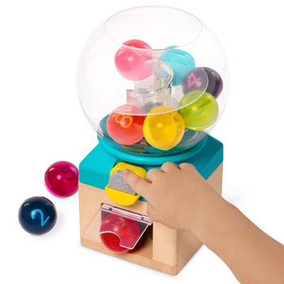 B. toys Rainbow Gumballs - Rəngli və Rəqəmli Sakşı Maşını: Körpə və Kiçik Uşaqlar üçün Öyrənmə Oyuncağı