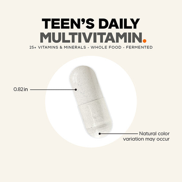 Codeage Teen Fermented Multivitamin 60 Bitki Kapsulu