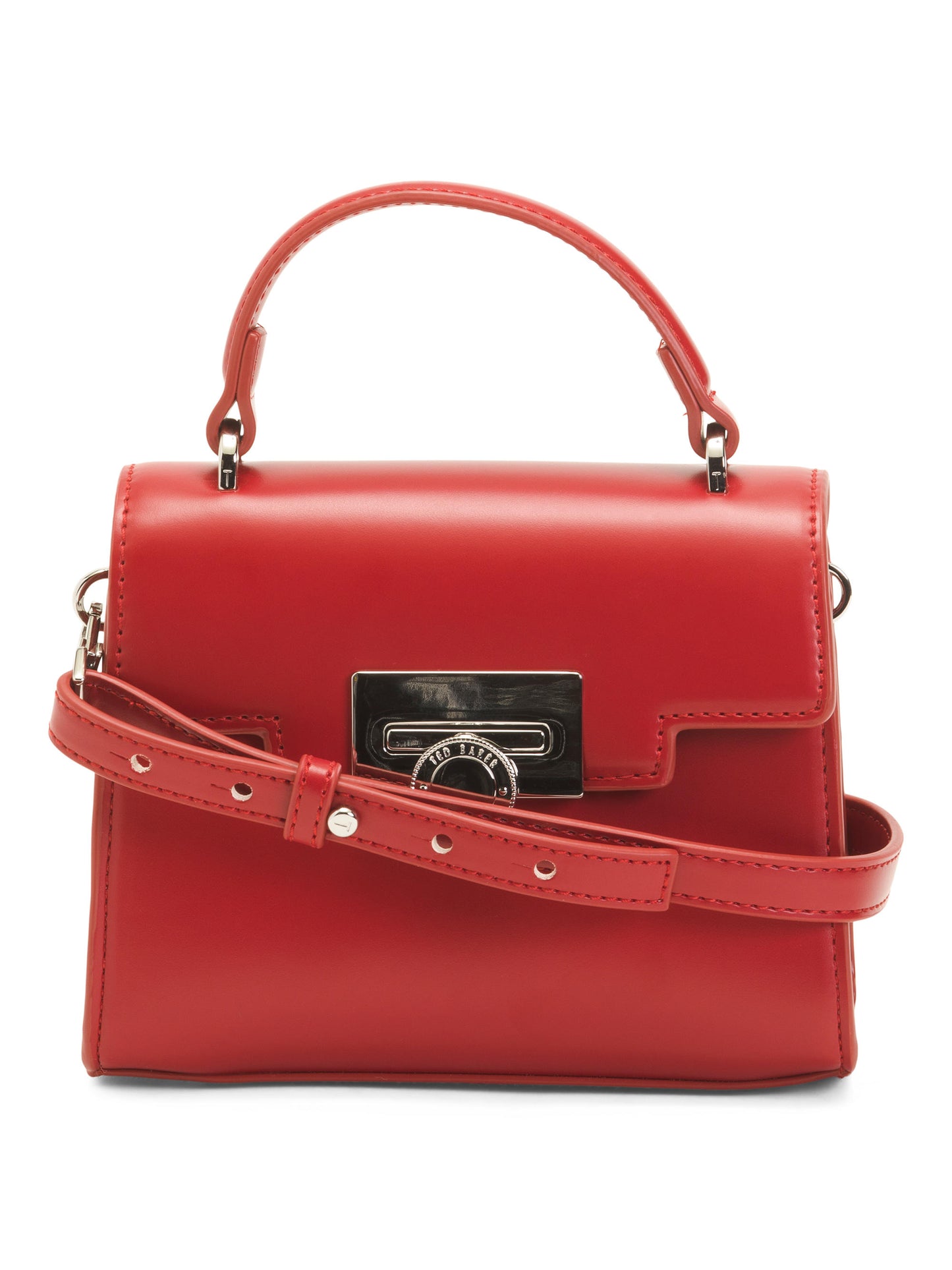 TED BAKER Lili Mini Top Handle Çanta Sikkə Kilidi ilə