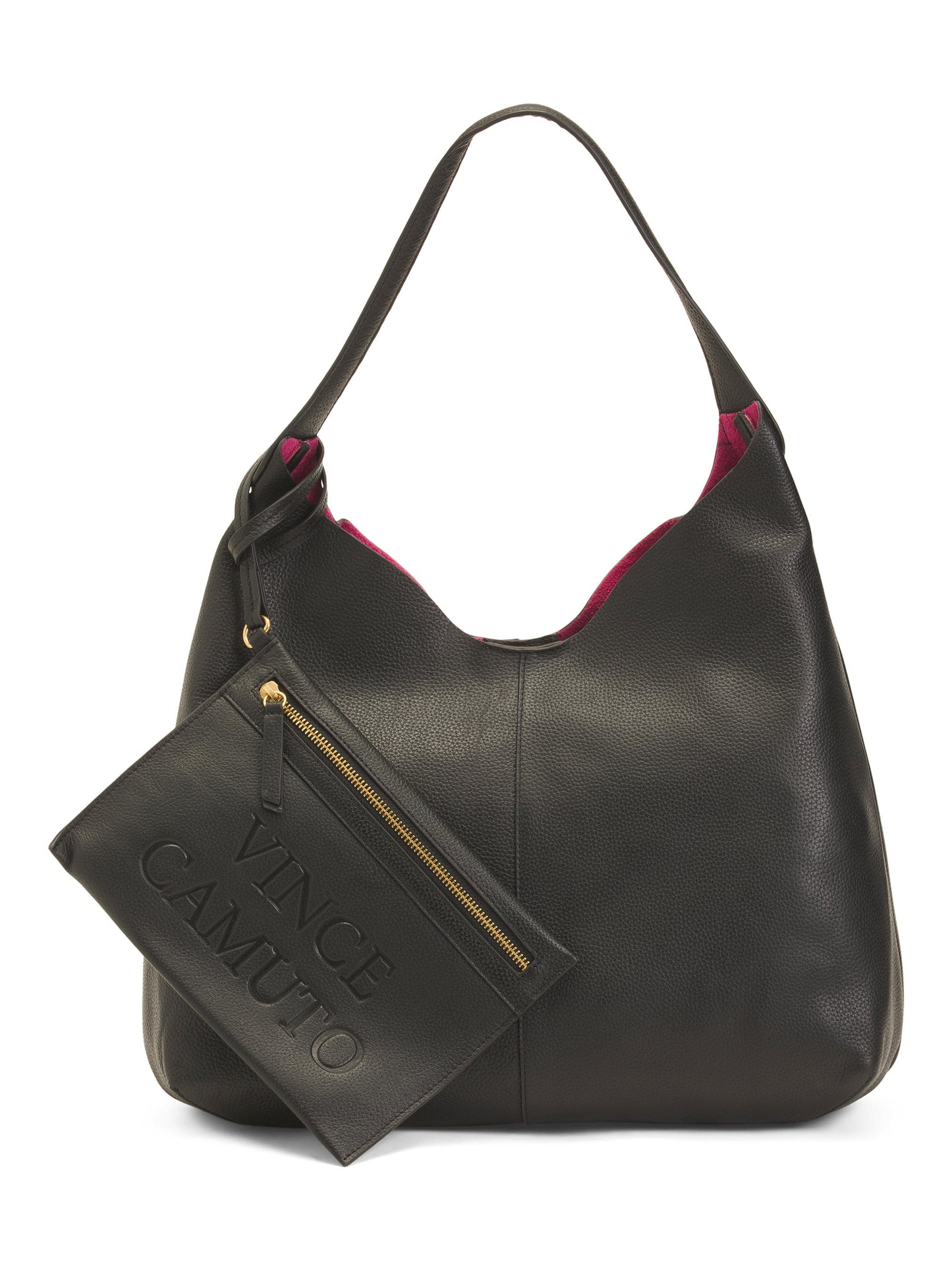 VINCE CAMUTO Dəri Jenna Hobo Çantası