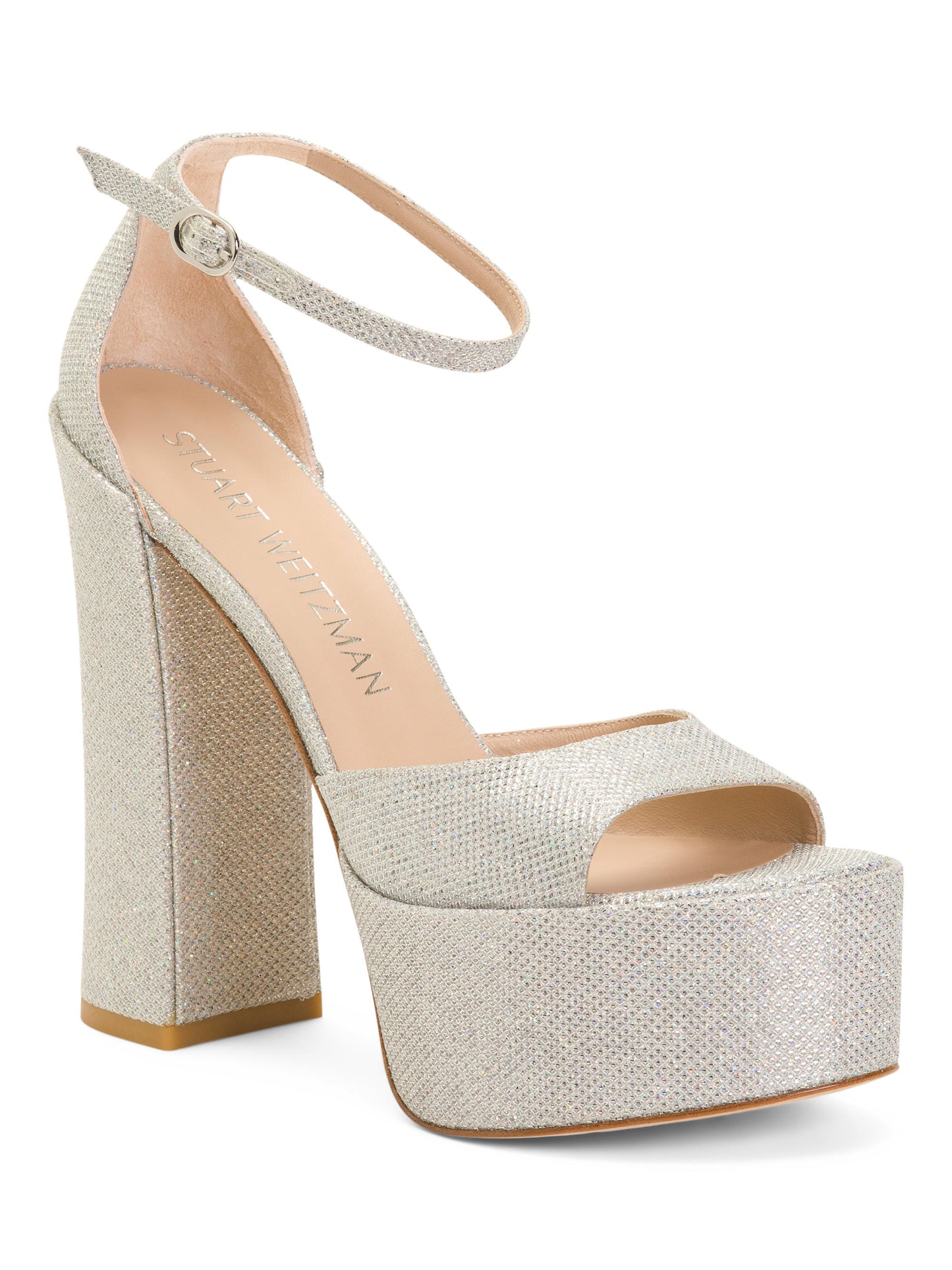 STUART WEITZMAN Made In Spain Skyhigh 145 Platformalı Sandal