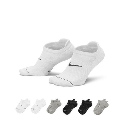 Kişi Nike Everyday Elevated 6-Paket Görünməz Çorap