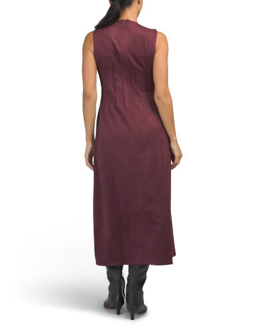 RACHEL ZOE V-Boyunlu Belli Midi Geyim