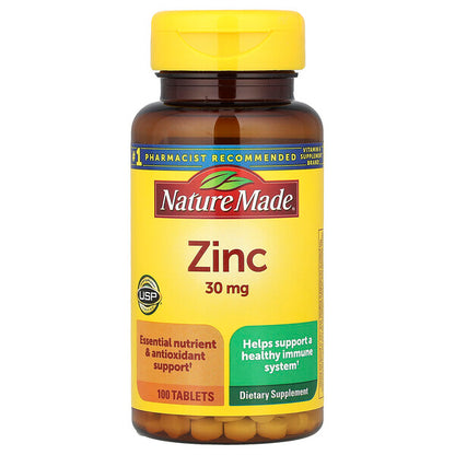 Nature Made Çinko 30 Mg 100 Tablet