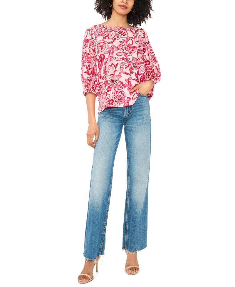 Vince Camuto Qadın Crewneck Üstü
