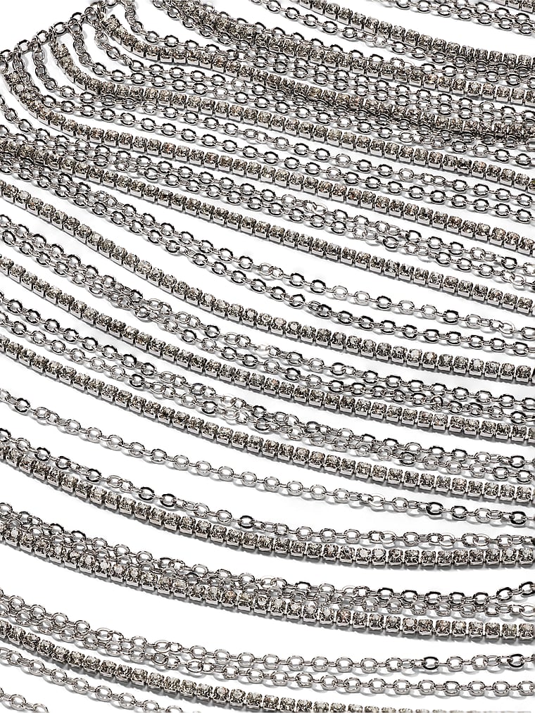 Victoria's Secret Crystal Shine Draped Body Jewelry
