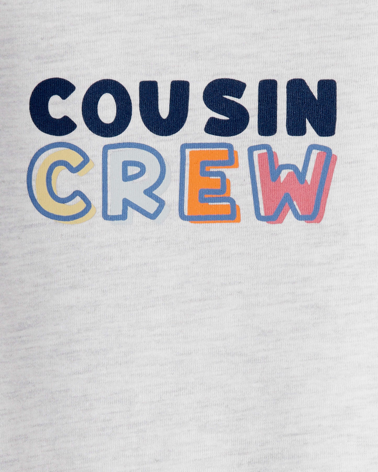 Carter's Baby Cousin Crew Uzun Qollu Qrafik Body - Boz