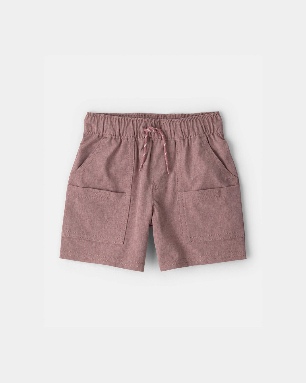 OshKosh B'gosh Uşaq Oğlan Toxunmuş Cib Şortu - Qəhvəyi