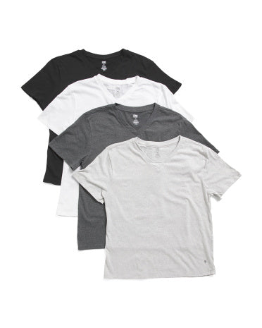 FRYE 4-Pack V-Yaxası Qutuda Paketlənmiş T-shirt