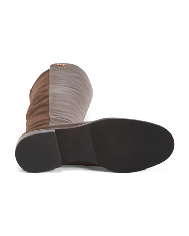STUART WEITZMAN Made In Spain Dəri Keelan Şəhər Çəkmələri