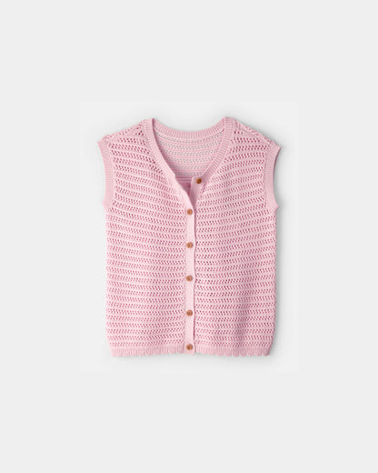 OshKosh B'gosh Qız 2-Hissəli Sweater Dəsti - Çəhrayı