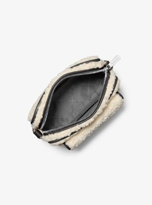 Michael Kors Bradshaw Extra-Small Faux Shearling Camera Çantası