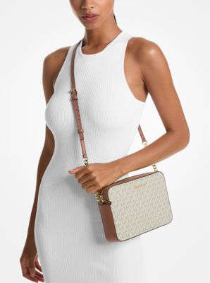 Michael Kors Jet Set Böyük Çaplı Loqo Çarpaz Çanta YoxYox