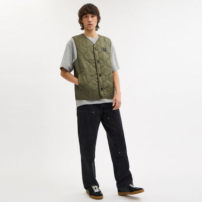 Coach Quilted Yelek Təkrar İstifadə Olunan Polyesterdan