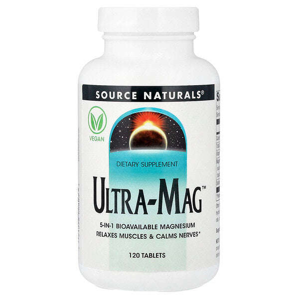 Source Naturals Ultra Mag 120 Tablet YoxYox
