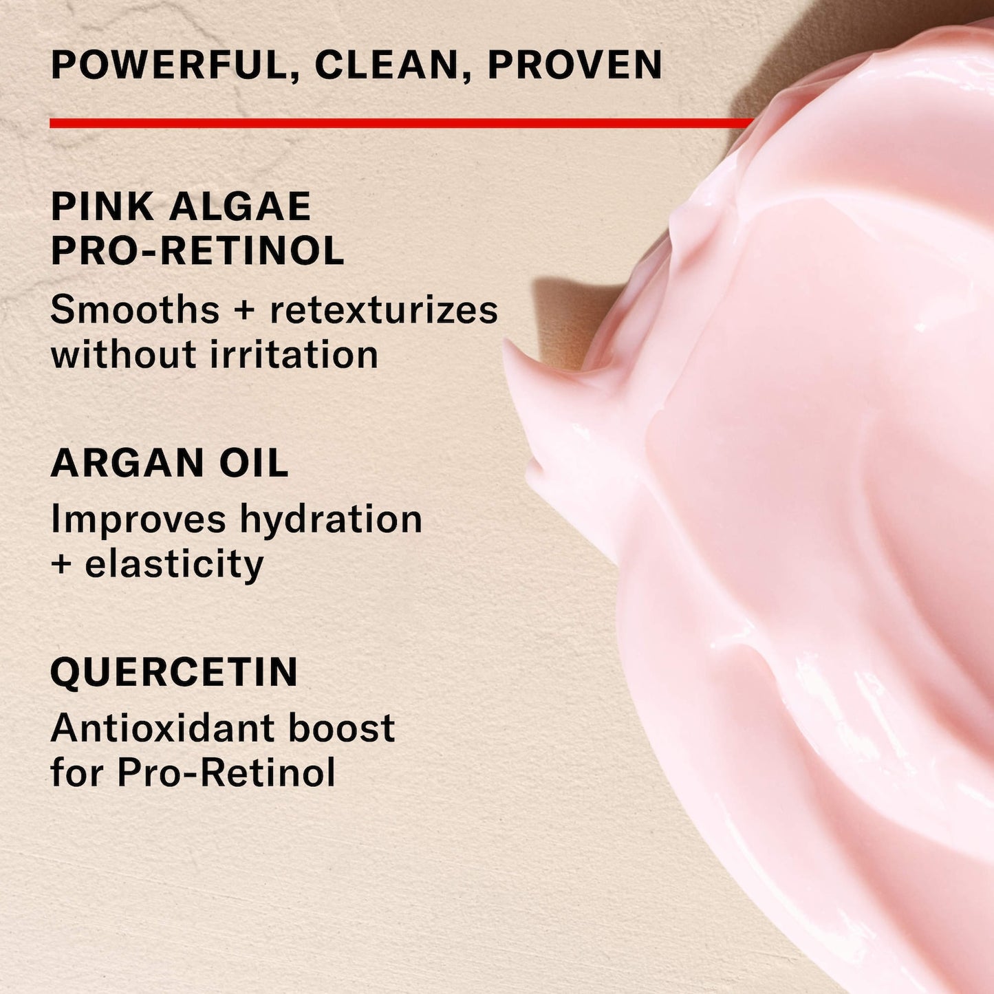 JOSIE MARAN Pink Algae Pro-Retinol Bədən Yağı Anti-Aging və KP üçün