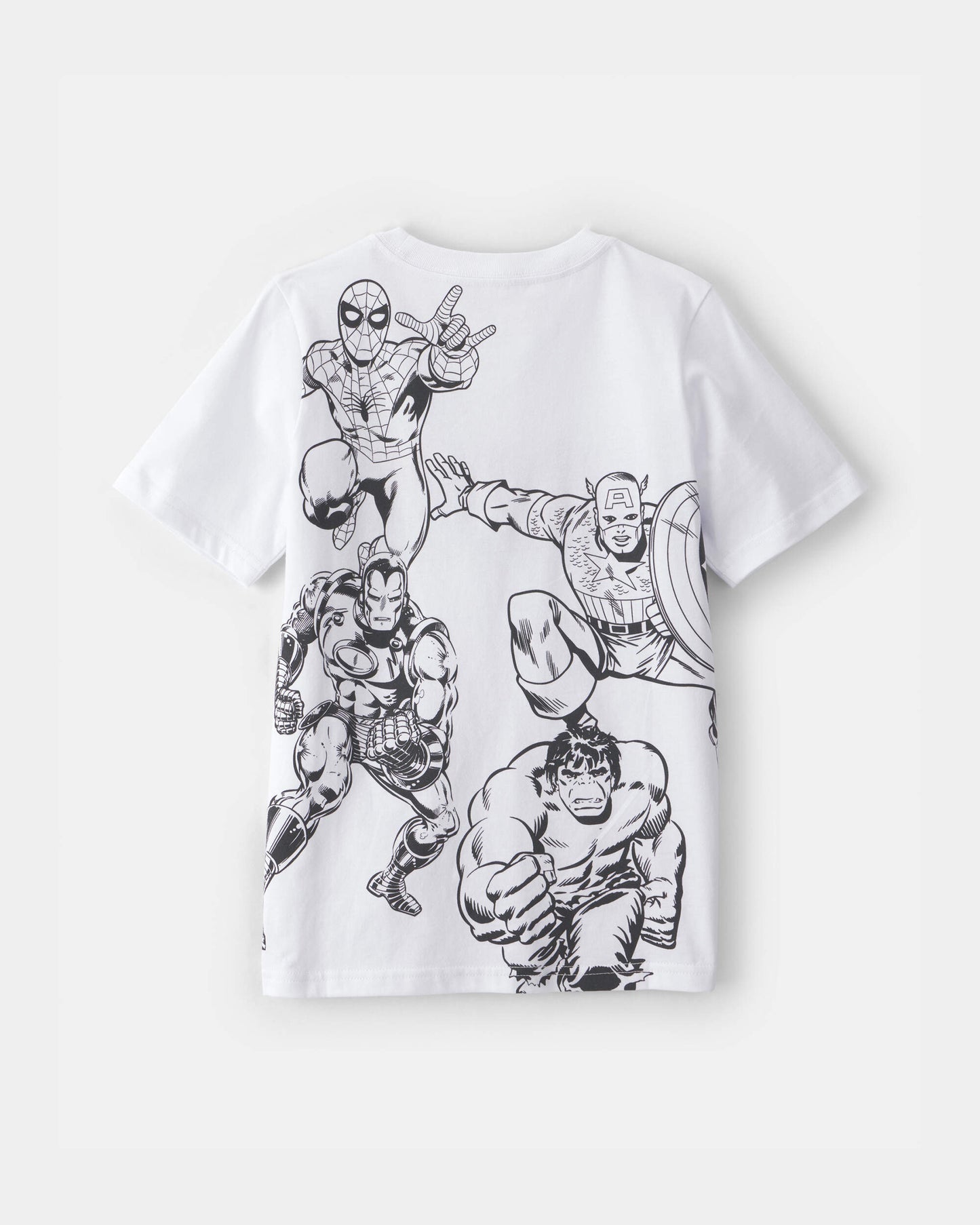 Carter's Oğlan Marvel Qrafik Köynəyi - Ağ