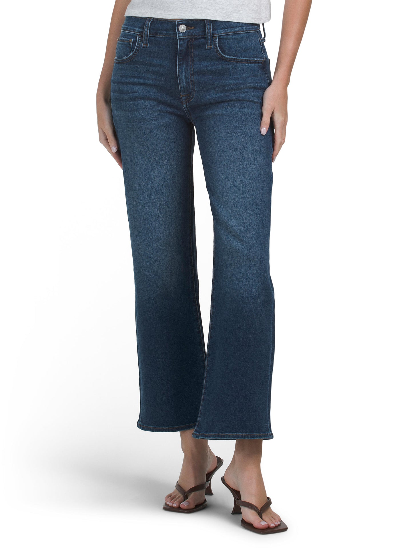 HUDSON JEANS Rosalie Yüksək Bel Geniş Paça Cins