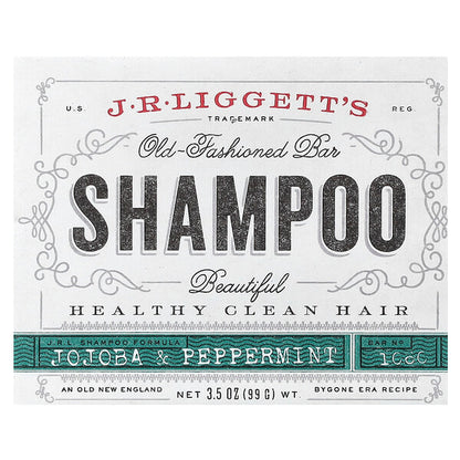 J R Liggett's Old Fashioned Şampun Çubuğu Jojoba Nənaə 99 G