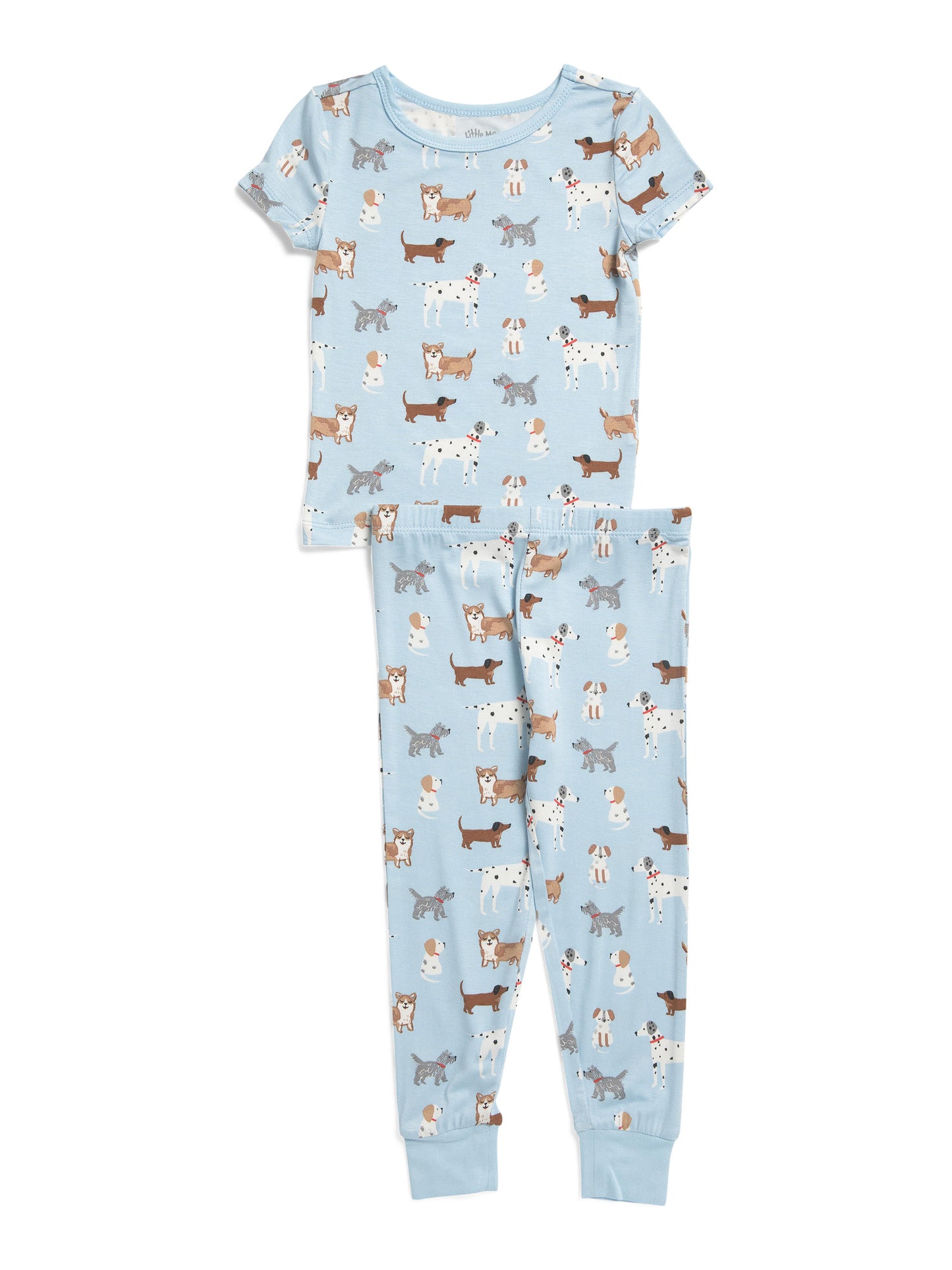 LITTLE ME Uşaq Oğlan 2 Parçalı Yumşaq Köpək Naxışlı Pijama Dəsti